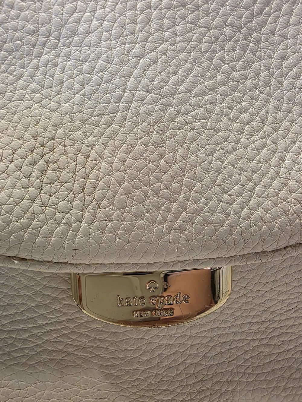 kate spade structured pebbled